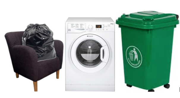 We charge £100 for a 1/4 load of waste clearance