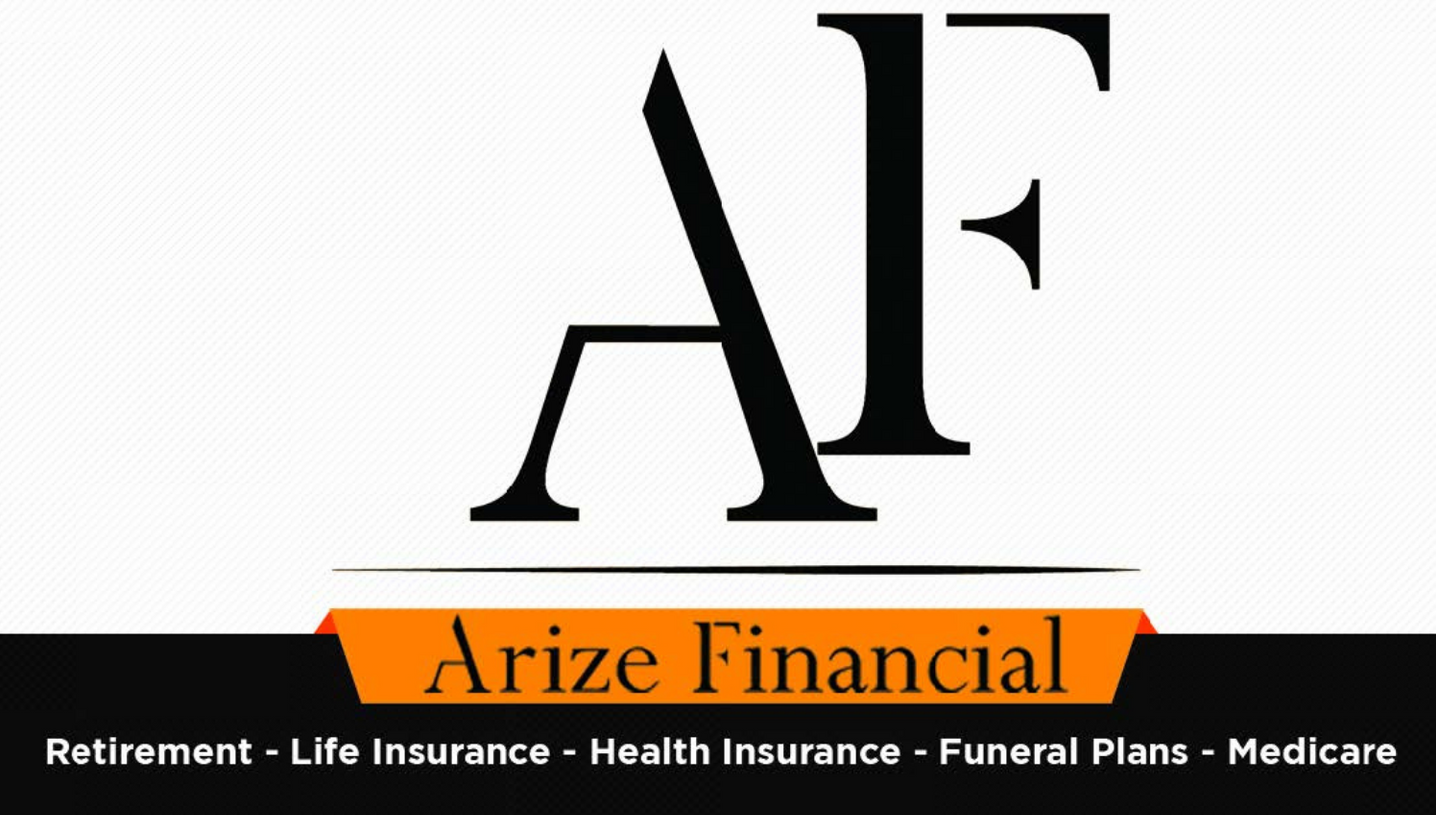 Logo for Arize Financial: Black 