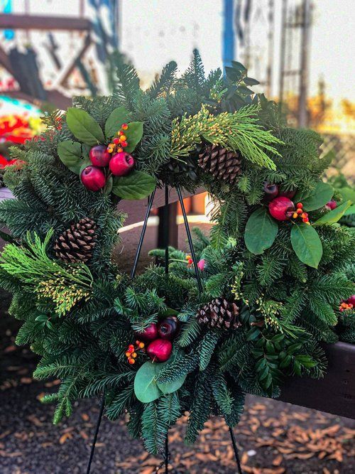 Fresh Wreaths  (custom designs available)