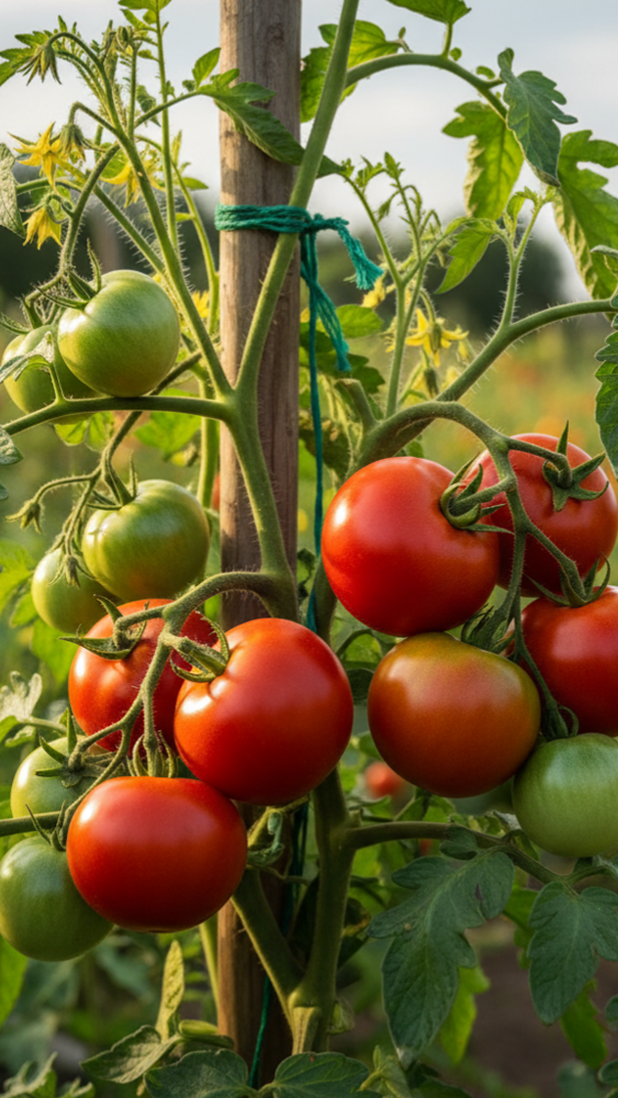 Tomatoes at logan's Garden Shop in Raleigh, NC