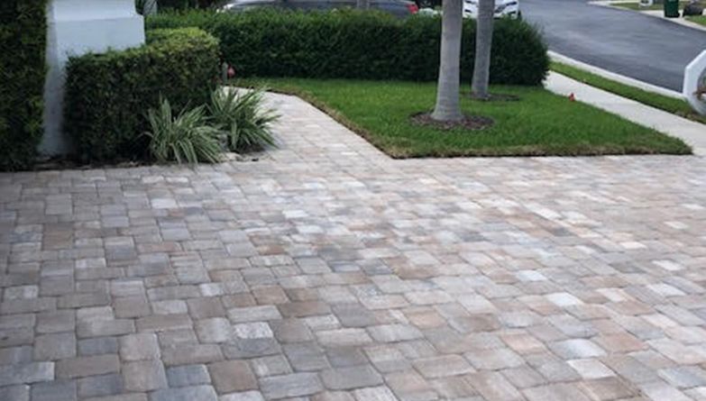 Cobblestone Concrete Paver Driveway — Davie, FL — All Star Pavers