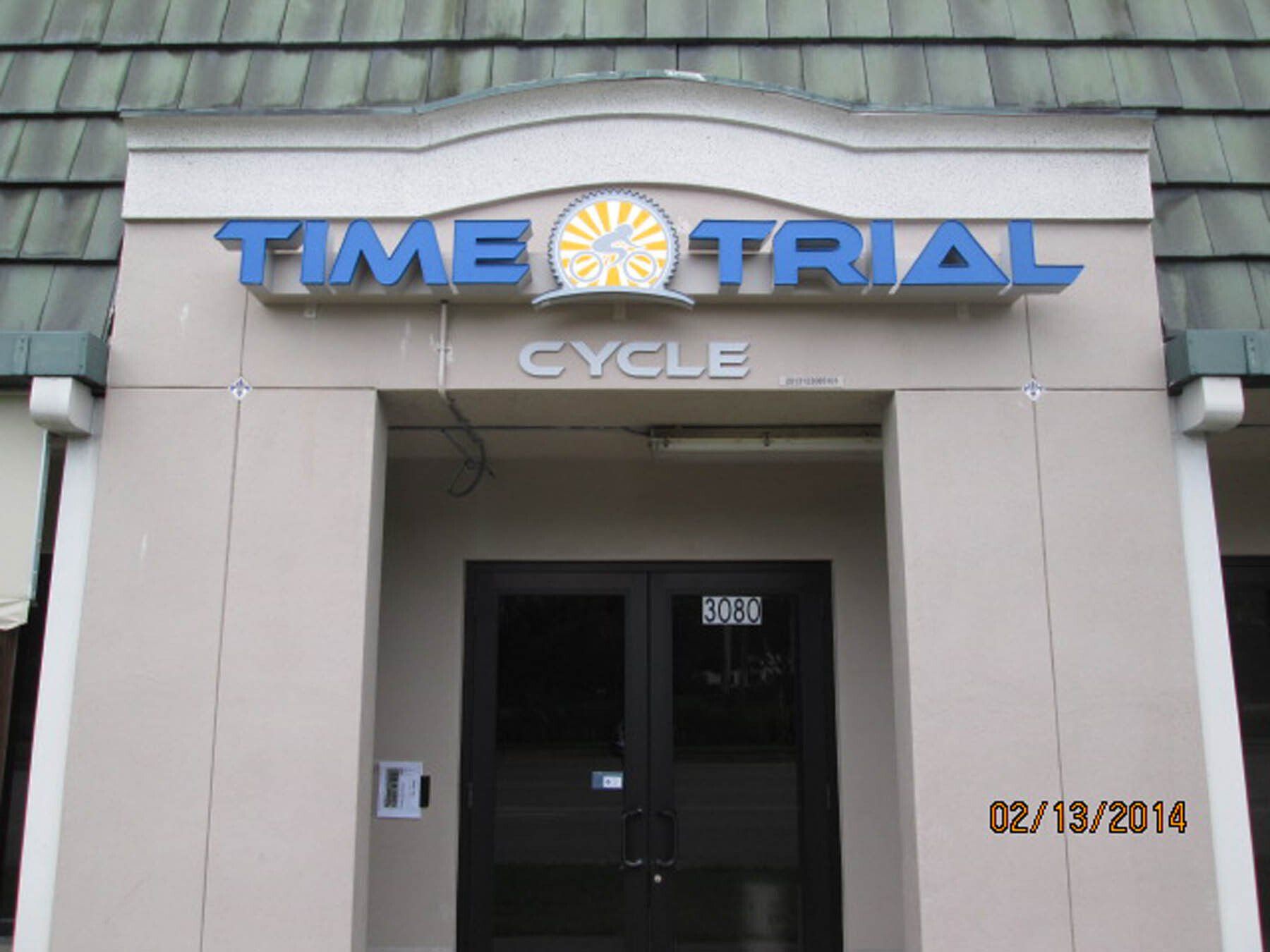 A picture of the time trial cycle taken on february 13 2014