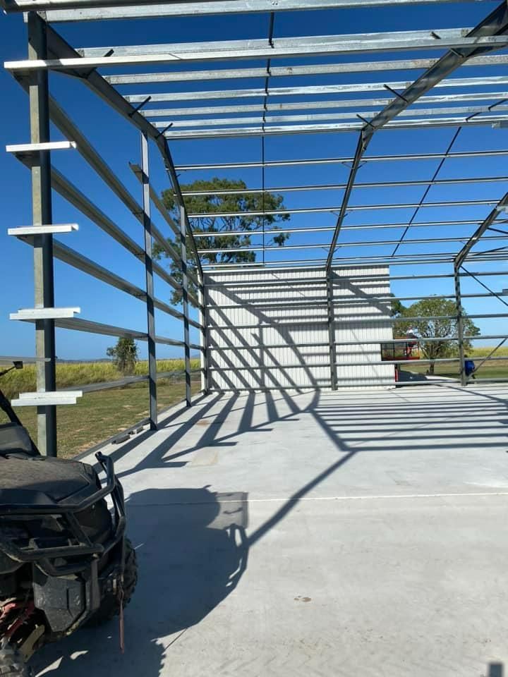A Atv Is Parked in Front of A Building Under Construction — Fallon Constructions NQ in Charters Towers, QLD