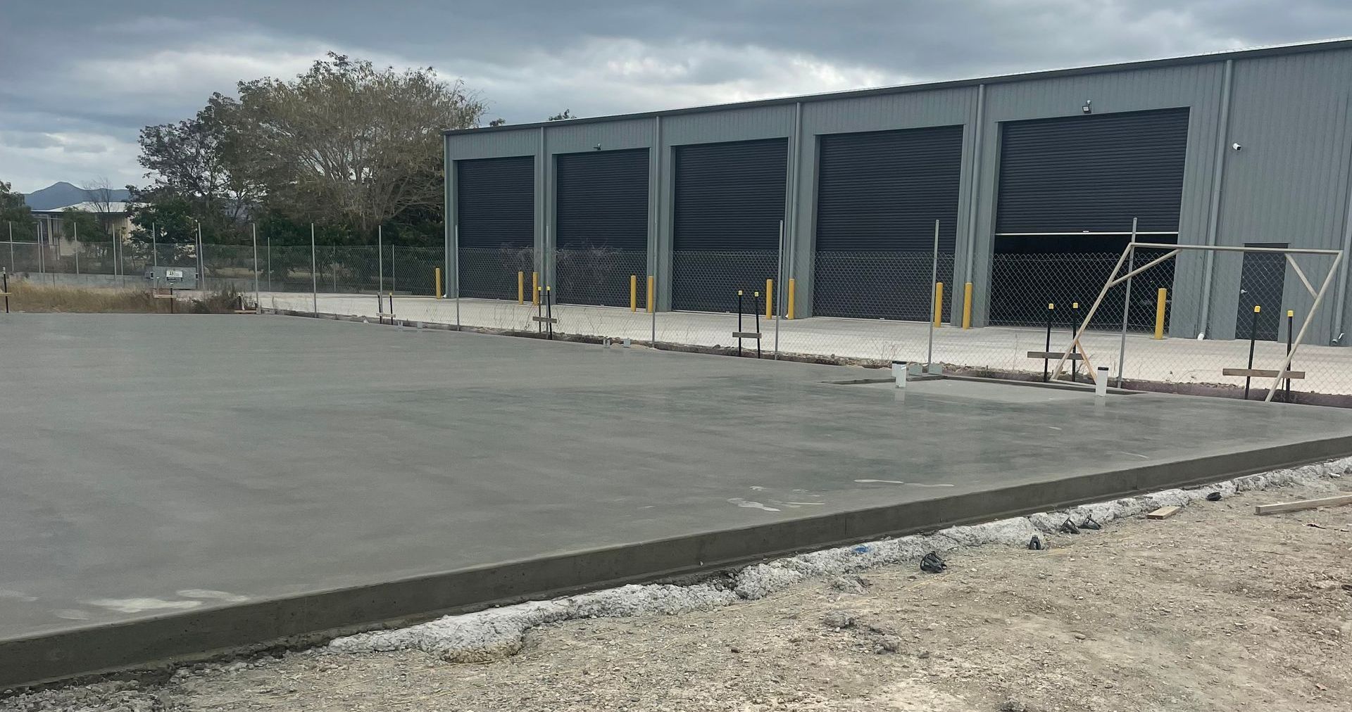 Concrete Pouring for New Building Foundation Underway — Fallon Constructions NQ in Fredericksfield, QLD