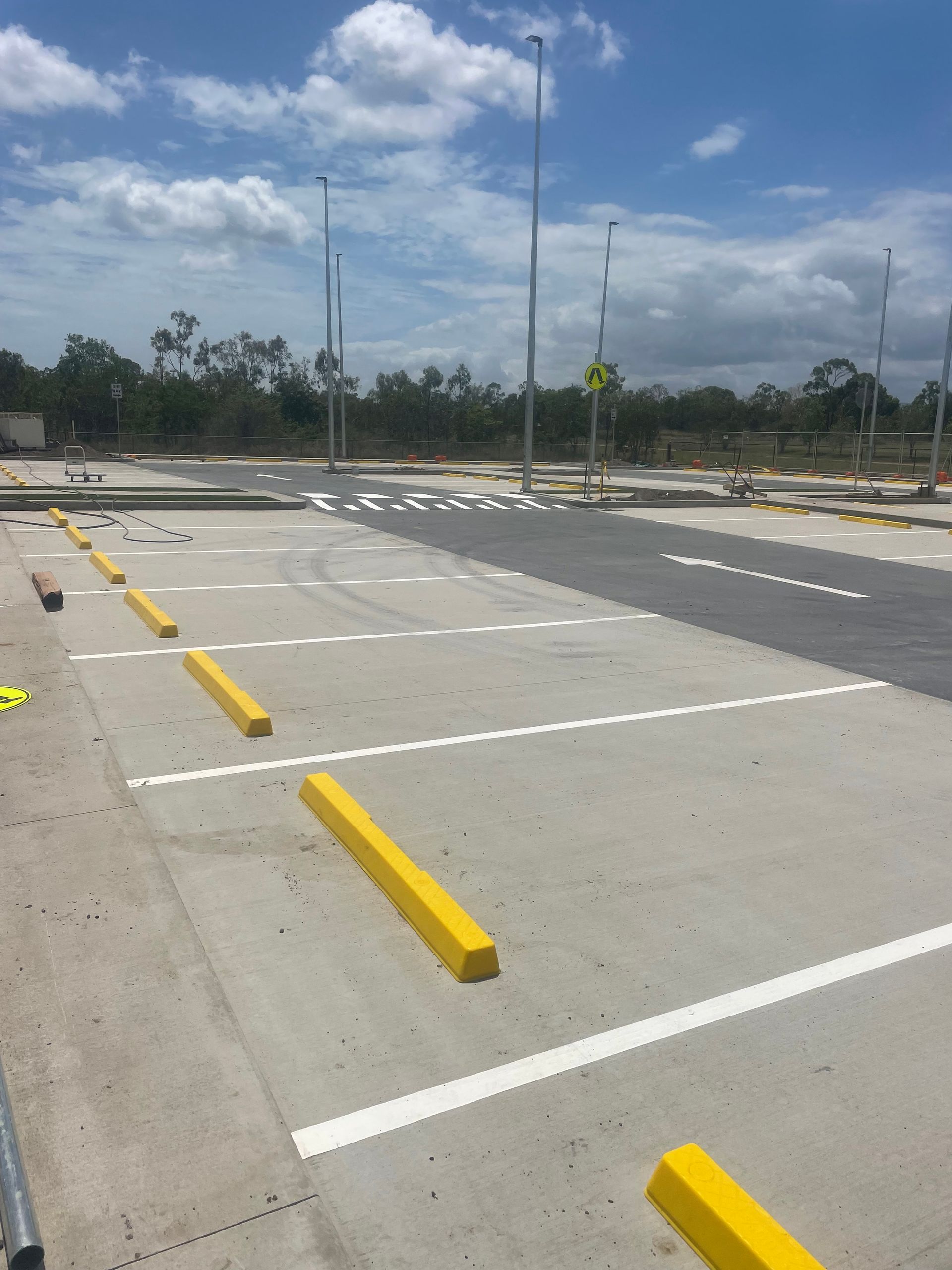 Construction of a Car Park — Fallon Constructions NQ in Fredericksfield, QLD