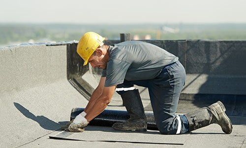 Flat roof covering works — Commercial Contractors in Salem, OR