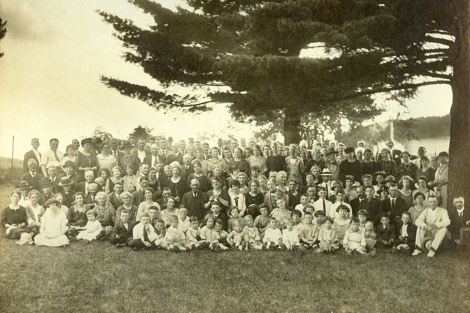 Group at Emily Cemetery - early 1900s
