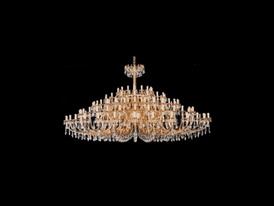 lampadario in cristallo