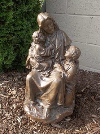 Mother Mary and Children Statue - Religious Statues in Pittsburgh, PA