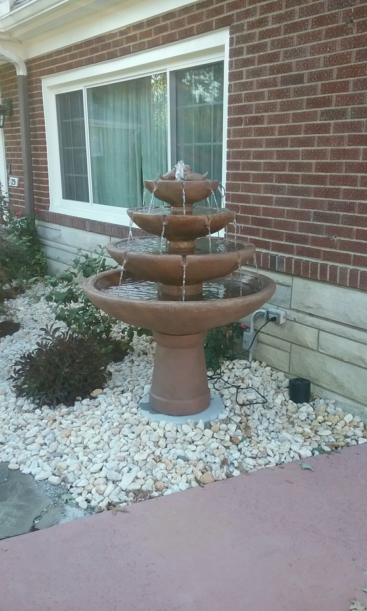 4 Tier Tranquility — Decorative Concrete in Pittsburgh, PA 4 Tier Tranquility — Decorative Concrete in Pittsburgh, PA