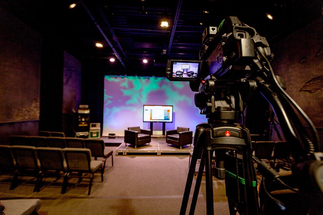 Resource Stage set up for a production