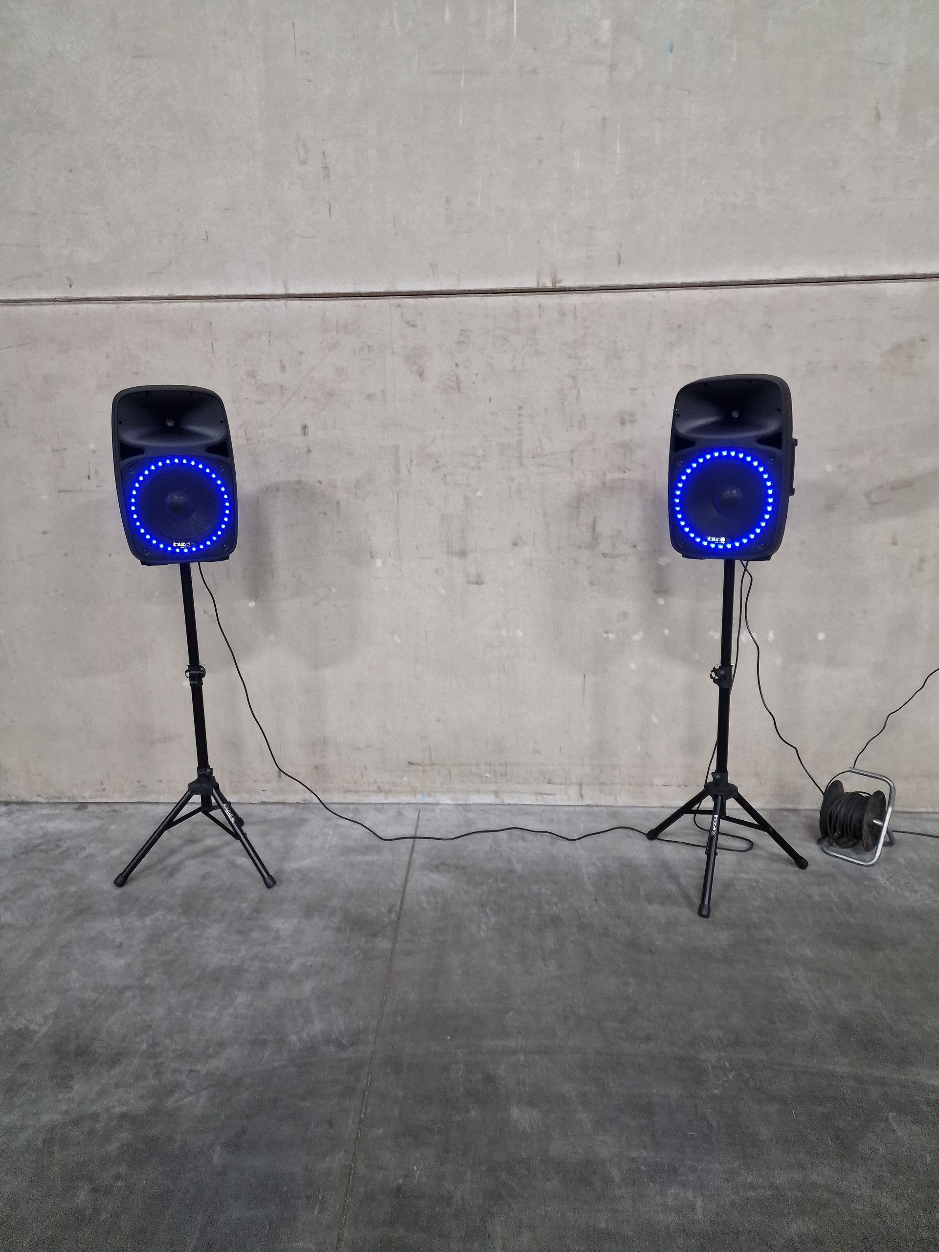 Speakerset met microfoon te huur