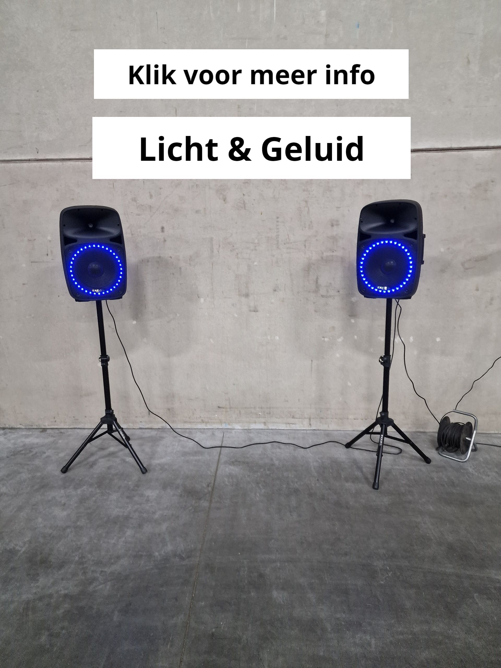 Speakers huren Aarle-Rixtel en omgeving