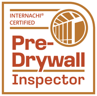 The logo for a pre-drywall inspector is a certified logo.