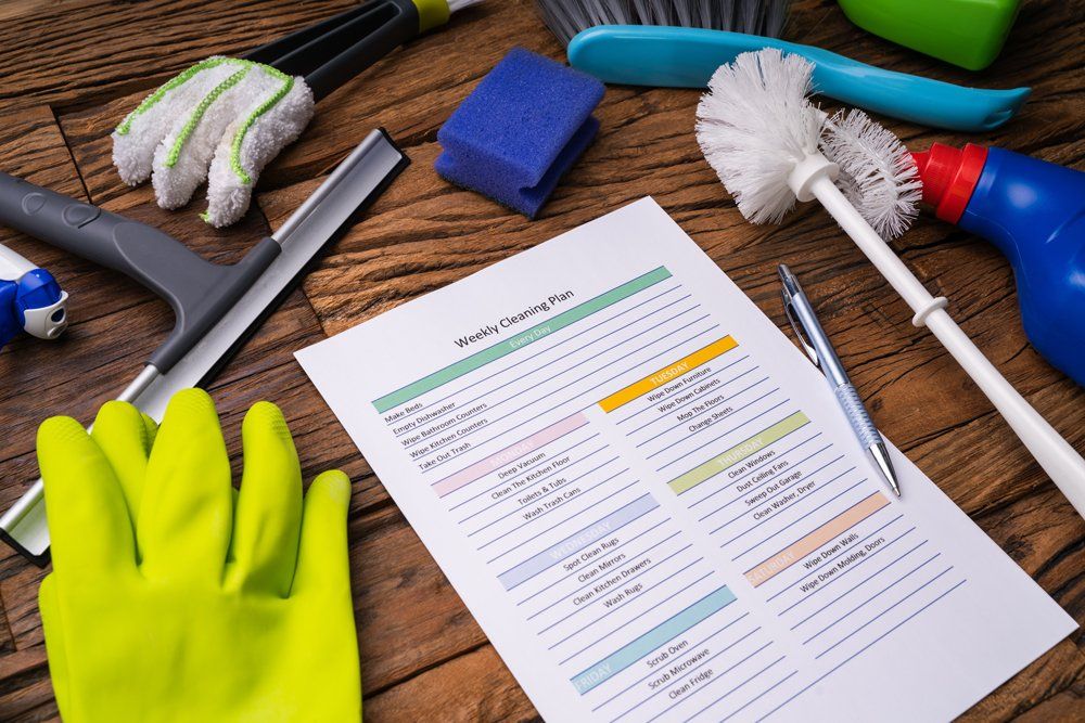 Scheduling Cleaning Form