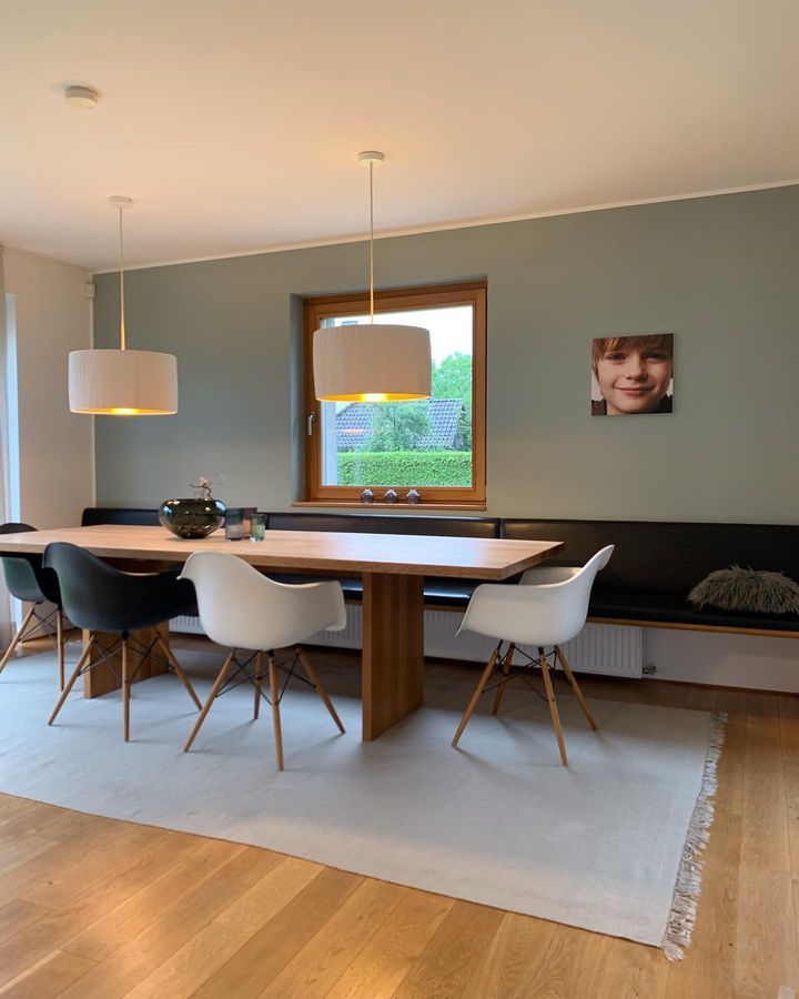 Farbgestaltung Essbereich Wohnzimmer