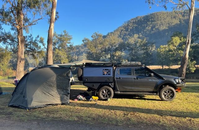 Awning Setup