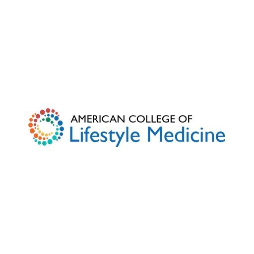 The logo for the american college of lifestyle medicine.