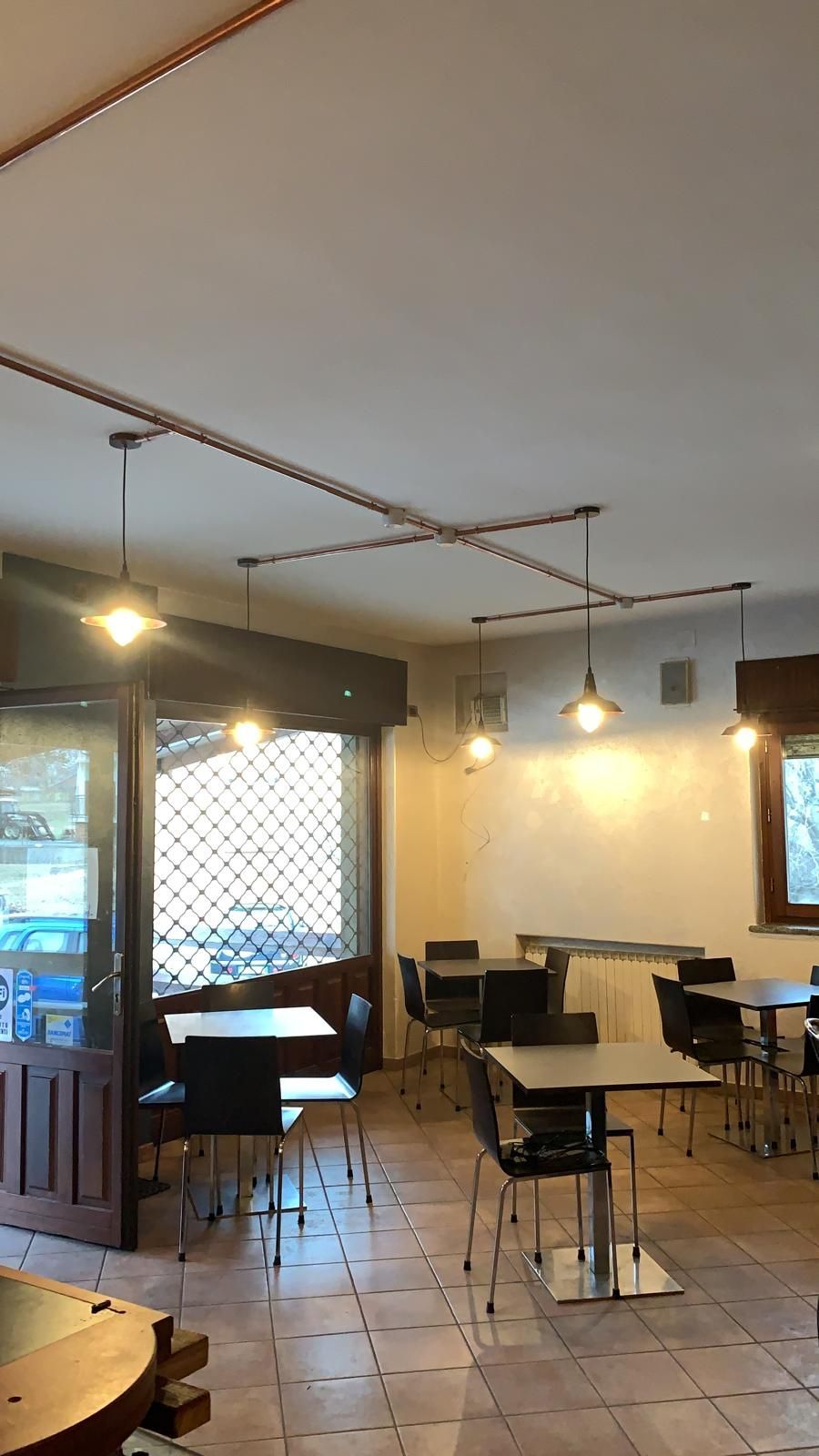 impianto illuminazione ristorante