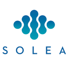 The solea logo is a blue circle with dots on it. Asheville Pediatric Dentistry (828) 277-6788