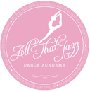 A logo for all that jazz dance academy