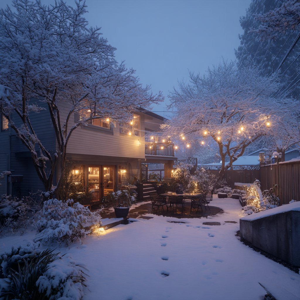 Professional holiday lighting contractors specializing in Christmas light installation with LED roofline holiday lights, outdoor tree wrapping festive décor, patio and garden Xmas décor, residential holiday lighting services, commercial décor specialists, smart Wi-Fi RGB LED Christmas lights, affordable holiday lighting contractors, energy efficient seasonal décor, custom festive décor services, expert holiday lighting solutions.