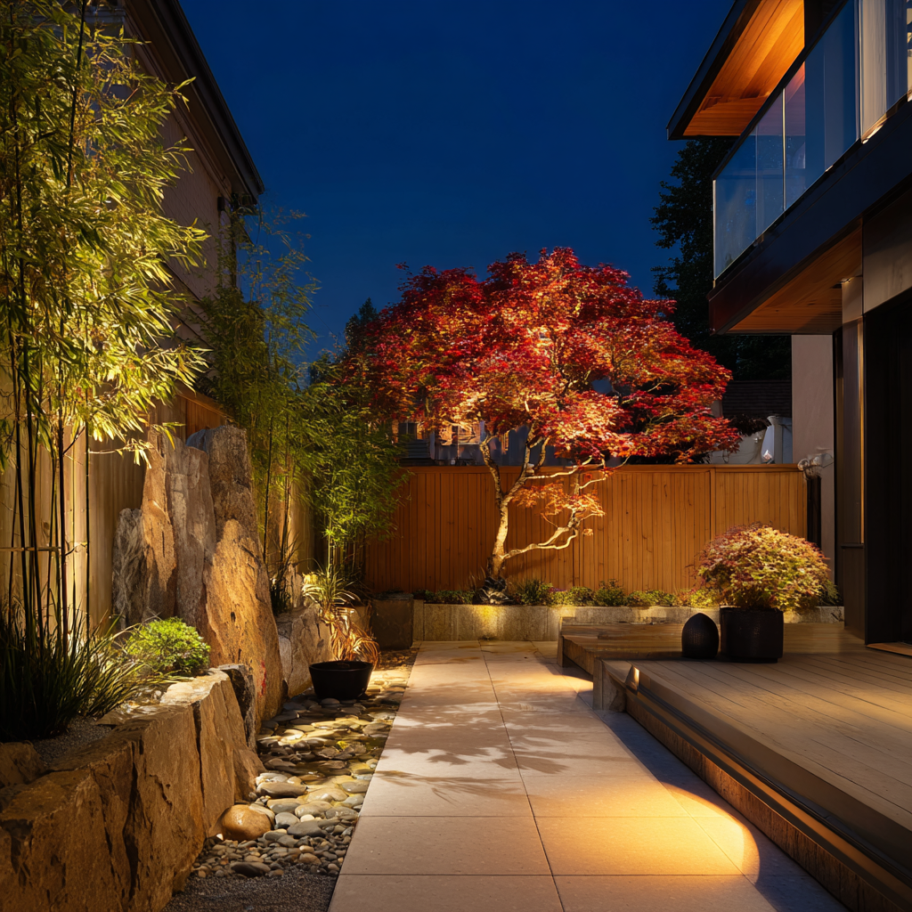 Expert holiday décor company offering Christmas light installation with LED roofline décor, outdoor tree wrapping festive lights, patio and garden Xmas displays, residential holiday lighting services, commercial festive décor contractors, affordable holiday lighting installers, smart Wi-Fi RGB LED systems, energy efficient seasonal décor solutions, custom holiday lighting services, professional festive décor specialists.