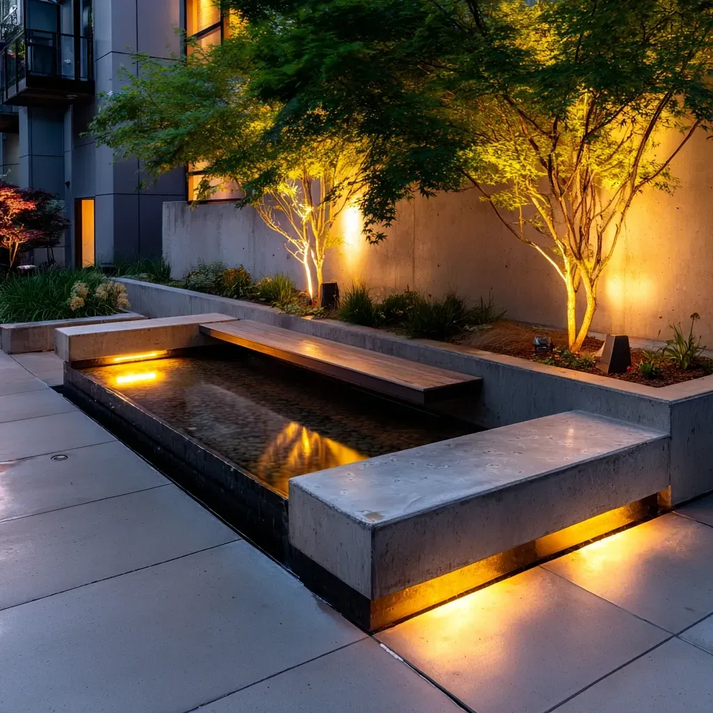 This commercial building uses safety lighting in Burnaby BC for its parking lot. Our security lighting protects employees and customers. We provide commercial outdoor safety lighting solutions in Burnaby. Keywords: commercial security, parking lot lights, public safety, BCIT area.