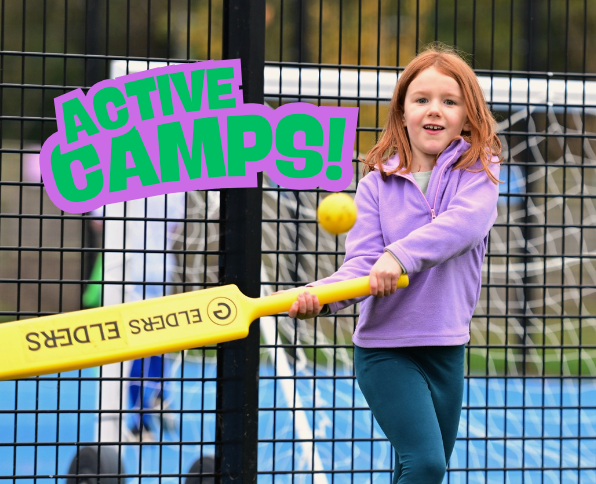 Child drawing top view. Artwork workplace with creative accessories. Flat lay art tools for painting.