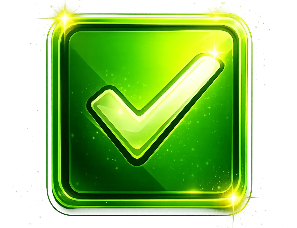 certo 3d efeito vidro verde