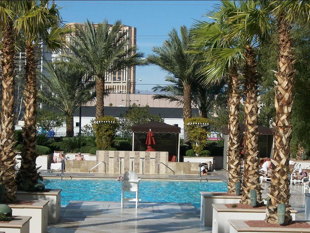 MGM Signature Towers Pool — Las Vegas, NV — R.O.W Custom Pool Plastering & Remodeling