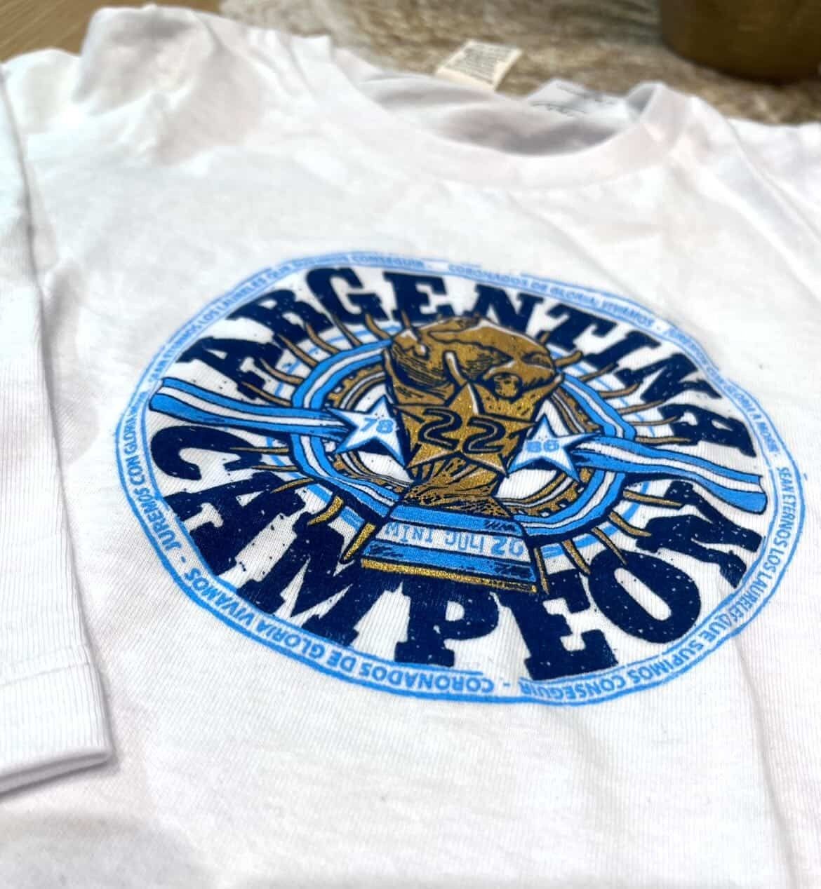 ML Camiseta  argentina  Gloria
