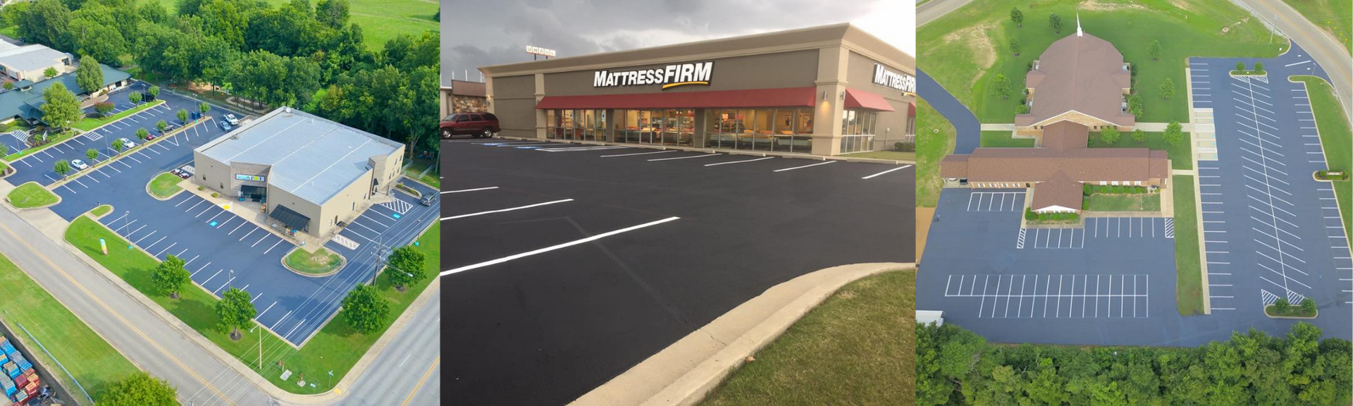 pavement - parking lot