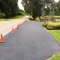 pavement - parking lot