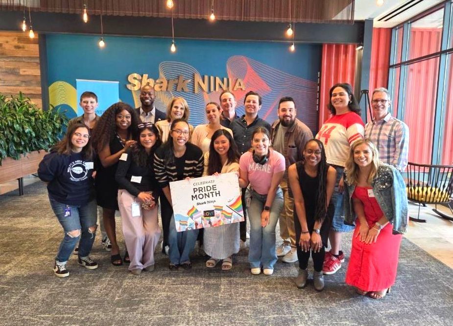 Group of people holding a