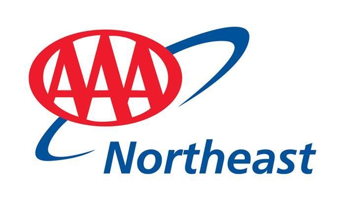 AAA Northeast logo: red oval with three white 