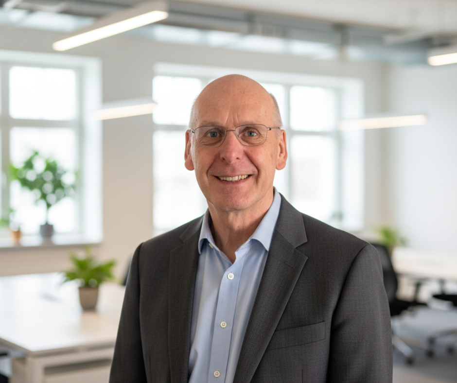 Johan F. Reinhoudt, transformatiecoach voor toezichthouders, bestuurders en directeuren die de menselijke kant van AI-leiderschap ondersteunen.