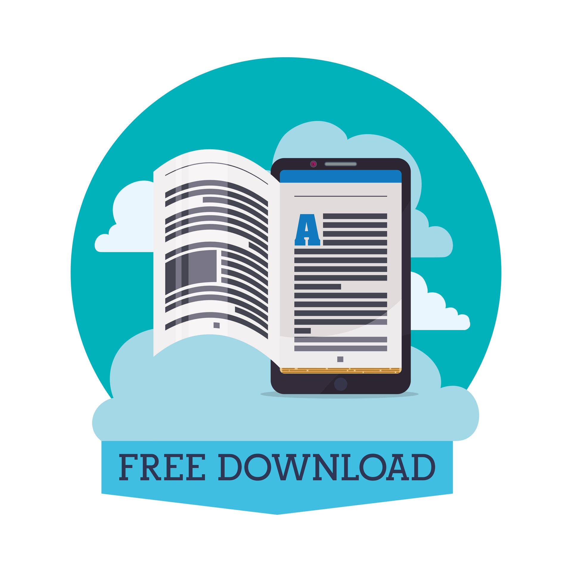 Blauwgroen pictogram van drie personen in een gesegmenteerde cirkel, wat duidt op groepsdeelname of demografie.