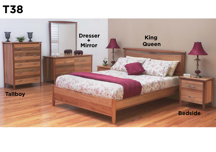 White Tamarack Monza Bed — Premium Quality Beds In Lismore, NSW