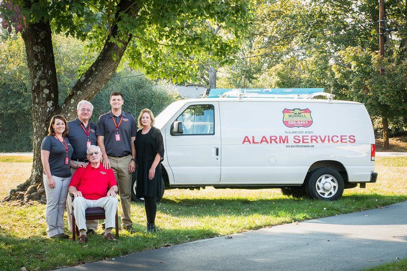 Home Alarm — Owner and Technicians in Morristown, TN