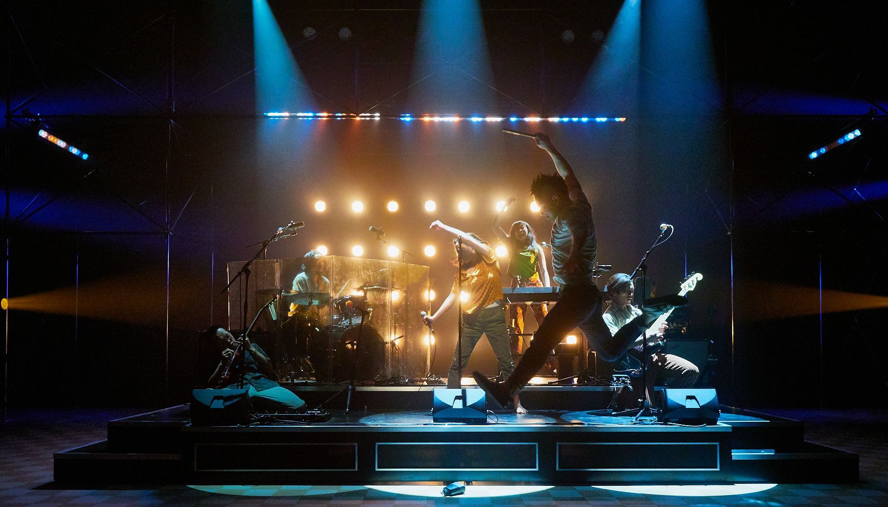 The cast of La Jolla Playhouse’s production of Cambodian Rock Band
