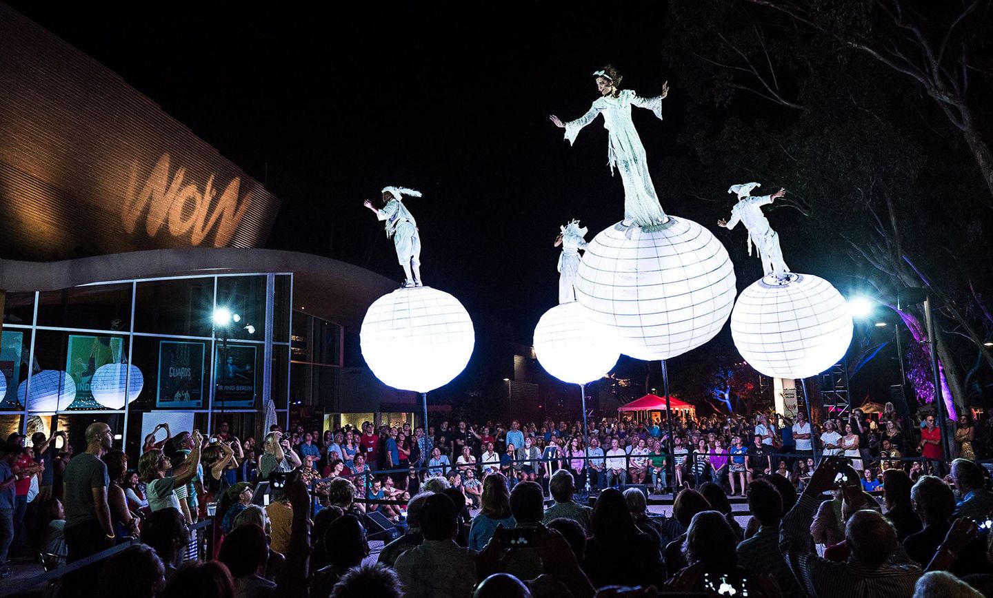 La Jolla Playhouse's Without Walls (WOW) Festival production of The Spheres