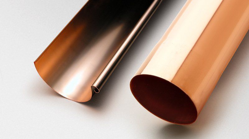 tubi in rame di vario genere