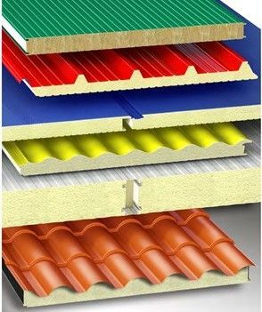 disegno tecnico dei pannelli sandwich