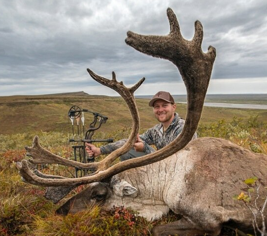 happy caribou hunter