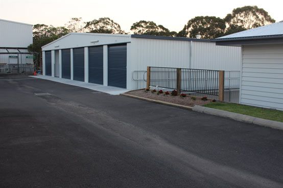 Row Of Locked Storage Units — Self Storage in Cooloola Cove QLD
