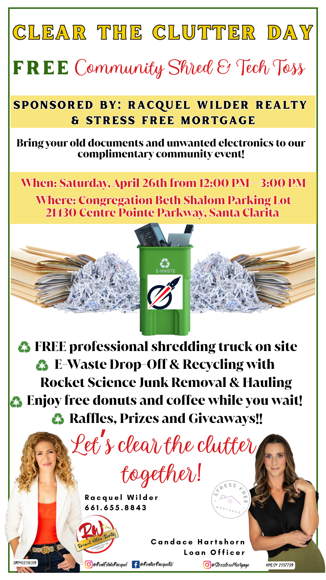 Holiday flyer: Santa in sleigh, free family photos. Bring a toy. December 9, 3-5 PM, at Peanut Estate Properties.