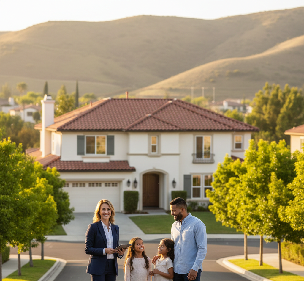 Stone-lined area with wooden posts and a stone wall, surrounded by trees | Homes for Sale in Santa Clarita, CA