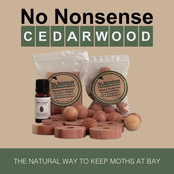 Cedar wood rings and balls to help keep moths away from clothes and fabrics