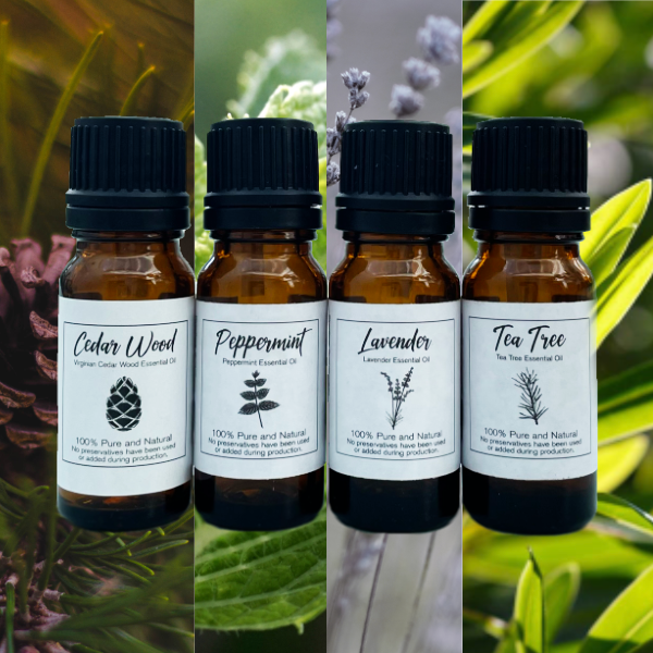 Essential Oils - Room fragrances with the added bonus of repelling insects.
